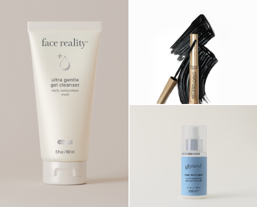 PCOS minimal beauty recommendations ✨ cover photo collage