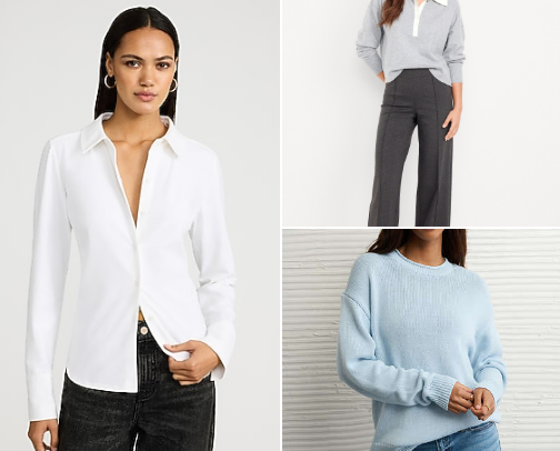 Office Outfit Options cover photo collage