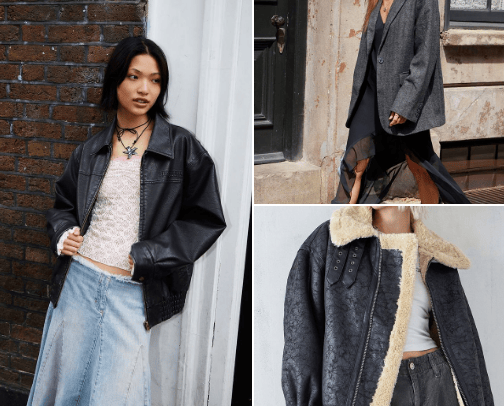 Autumn fits 🍂 🐻 cover photo collage