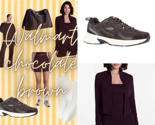 Walmart chocolate brown vibes cover photo collage