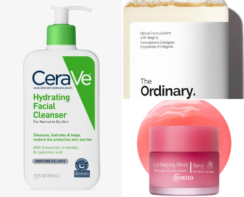 MUST-HAVE SKINCARE PRODUCTS cover photo collage