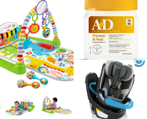 Baby Items cover photo collage