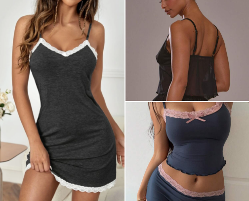 Seamless Wireless Bra Set with Matching Panties cover photo collage
