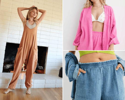 Clothing Faves cover photo collage