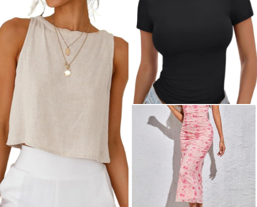 Clothing Finds cover photo collage