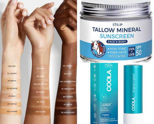 Health and beauty picks curated for Gen X women — effective skincare, wellness products, and no-fuss solutions for women 40 and over. cover photo collage