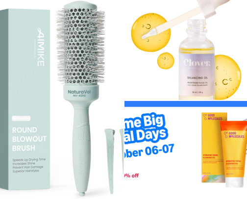 Health and beauty picks curated for Gen X women — effective skincare, wellness products, and no-fuss solutions for women 40 and over. cover photo collage