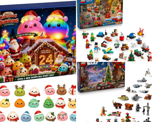 Advent calendars for collectors cover photo collage