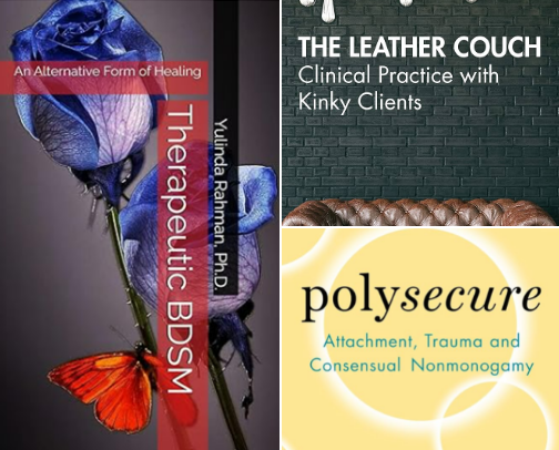 My "Kink Conscious" Book Recommendations cover photo collage