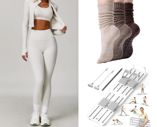 Wellness Finds for My Glow-Up Era cover photo collage