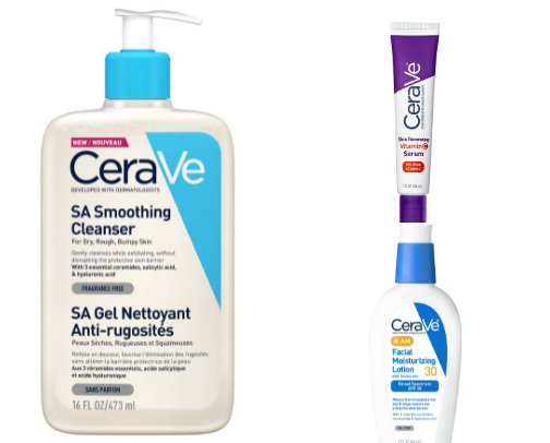 My Simple Skincare Routine as a Busy Mom cover photo collage