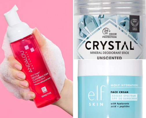 Mostly Eco Friendly Items for Getting Ready cover photo collage