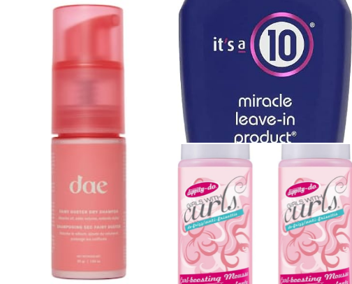 Hair care I can't live without cover photo collage