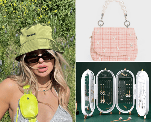 Women accessories cover photo collage
