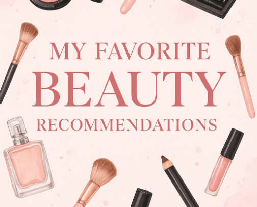 My favorite beauty recs cover photo collage