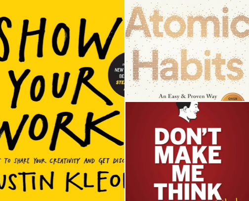 Books & Resources for Creative Minds cover photo collage