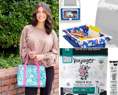 Toddler Air Plane Travel Essentials ✈️🍼👶 cover photo collage