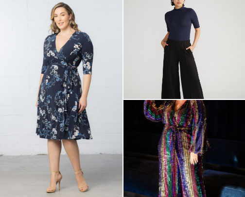 Plus-Size Flattering Fashion Finds cover photo collage