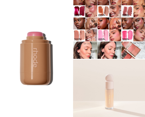 My Makeup Go-Tos cover photo collage