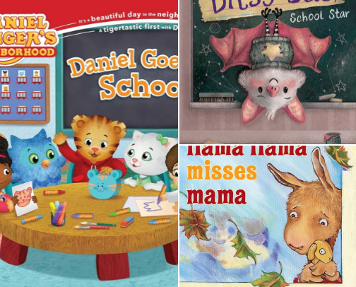 Back to School Books for Little Ones! cover photo collage