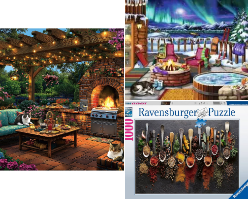 My Favorite Jigsaw Puzzles cover photo collage