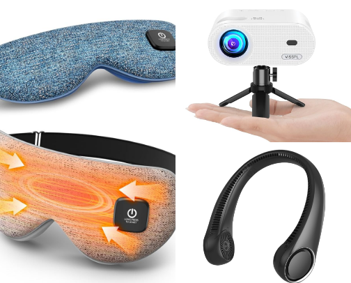 Tech items cover photo collage