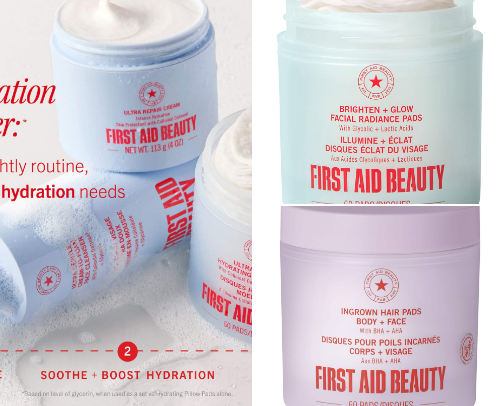My favorite skin care for this Florida heat cover photo collage