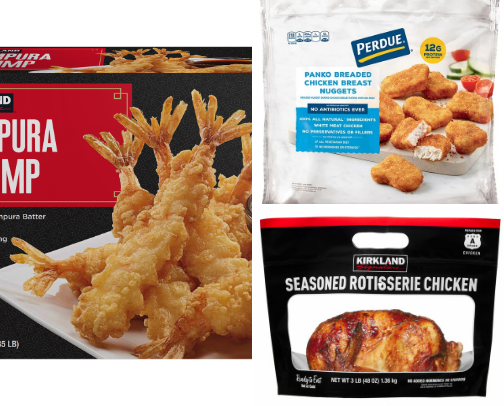 Costco foods I buy cover photo collage