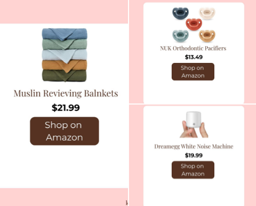 Baby Essentials on a Budget cover photo collage