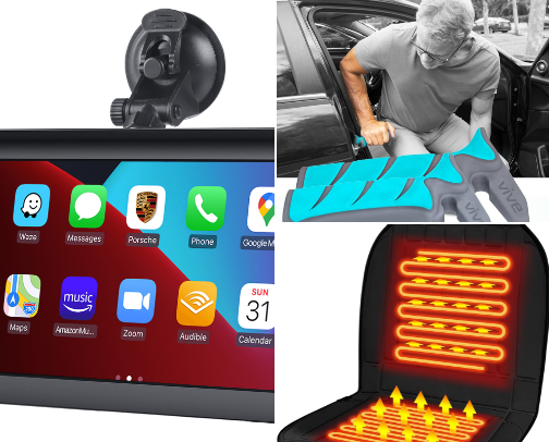 Products for my car cover photo collage