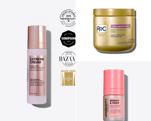 Skincare I Swear By cover photo collage
