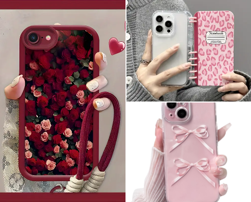 Pretty Phone Case cover photo collage