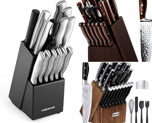Best Kitchen Knife Sets for Everyday Cooking cover photo collage