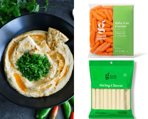 Healthy Snack options🥕 cover photo collage