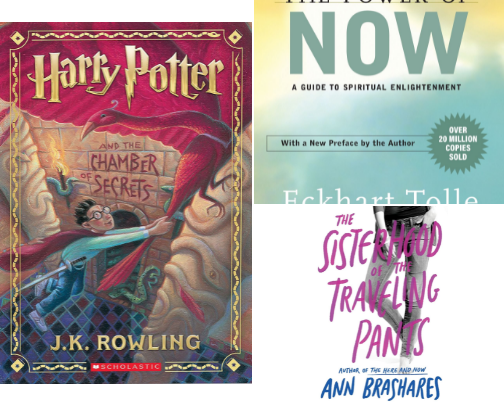 My favorite book recs cover photo collage