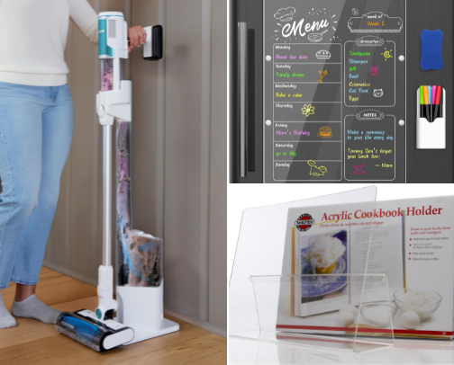 Keep the Household Flowing Smoothly With Crista’s Favourite Organization Aids cover photo collage