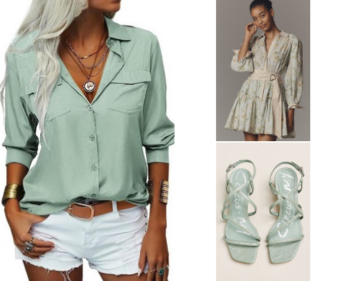 JADE - COOL MINT MOSS GREEN - 2ND TOP COLOR FOR 2026 cover photo collage