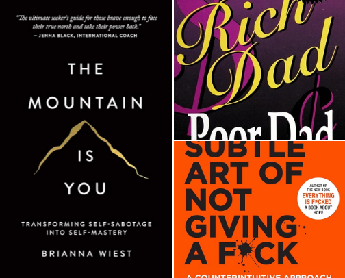 Books To Read When You Feel Lost in Life cover photo collage