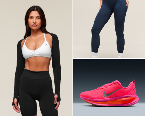 Gym accessories cover photo collage