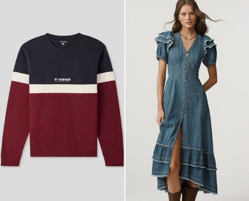 Versatile CLOTHING collection cover photo collage