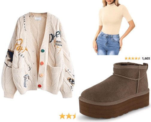 Shakira's Amazon fashion cover photo collage