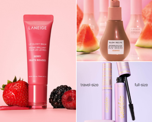 What’s in my Makeup Bag cover photo collage