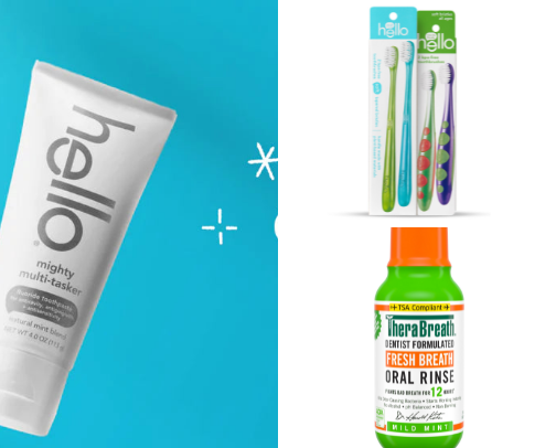 Oral health essentials! cover photo collage
