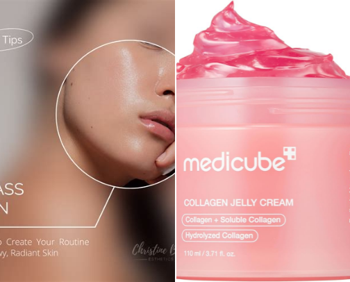 Steal My Glass Skincare Routine cover photo collage