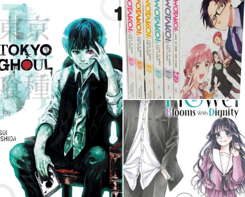 Wanna start reading Manga? Check this out! cover photo collage