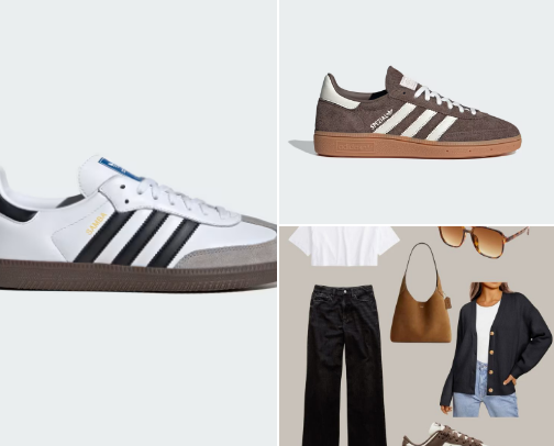 fashionable sneakers for everyday outfits cover photo collage