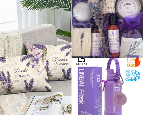 LAVENDER & PURPLE LUXE💜 cover photo collage