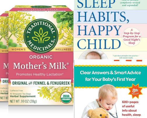 My favorite baby gear cover photo collage