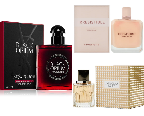 Timeless Perfumes cover photo collage