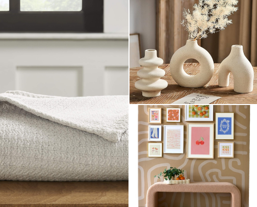 Cozy & Chic Home Décor cover photo collage